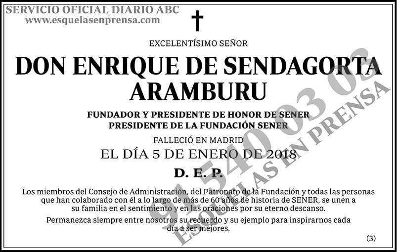 Enrique de Sendagorta Aramburu